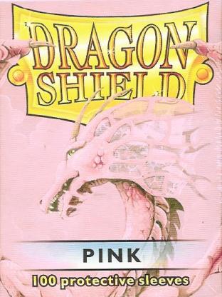 Dragon Shield Box of 100 in Pink