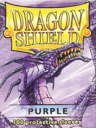 Dragon Shield Box of 100 in Purple