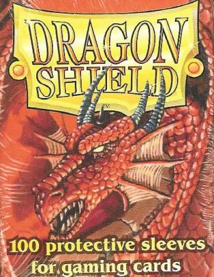 Dragon Shield Box of 100 in Red