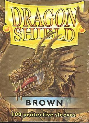 Dragon Shield Box of 100 in Brown