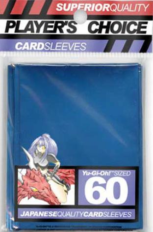 Player's Choice Yu-Gi-Oh Sleeves Pack of 60 in Metallic Blue