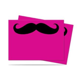 Ultra Pro - Pink Mustachio Standard Sized Sleeves 50ct
