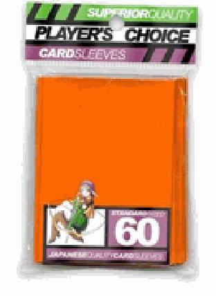 Player's Choice Yu-Gi-Oh Sleeves Pack of 60 in Orange