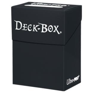 Ultra Pro Solid Deck Box Black