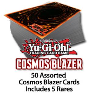 50 Assorted Cosmo Blazer Cards Includes 5 Silver Letter Rares