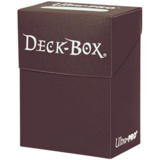 Ultra Pro Solid Deck Box Brown