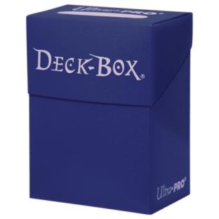 Ultra Pro Solid Deck Box Dark Blue