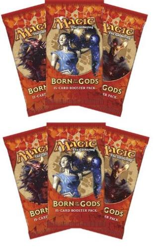 Born of the Gods - Booster Pack Lot (6 Packs)