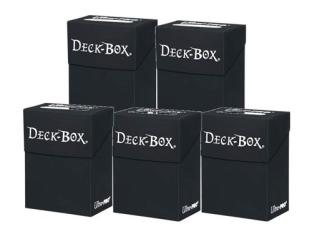 Ultra Pro set of 5 Black Deck Boxes