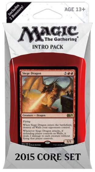 Magic 2015 M15 Intro Deck - Dragons Hoard - Red