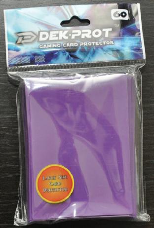 Dek-Prot Sleeves - Magic Size - 60 Count - Lavender Purple