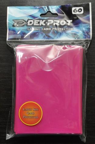 Dek-Prot Sleeves - Magic Size - 60 Count - Rose