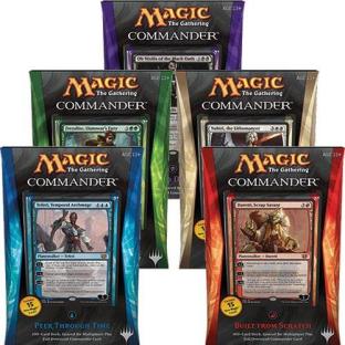 Commander 2014 - Complete Set of All 5 Decks - Magic the Gathering MTG