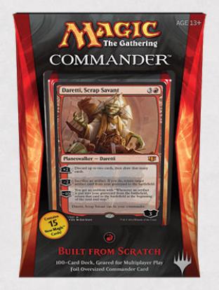 Commander 2014 Deck - Built from Scratch (Red) Magic the Gathering MTG