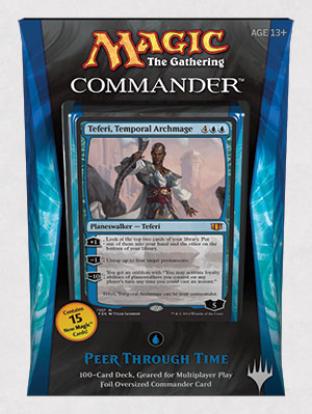 Commander 2014 Deck - Peer Through Time (Blue) Magic the Gathering MTG