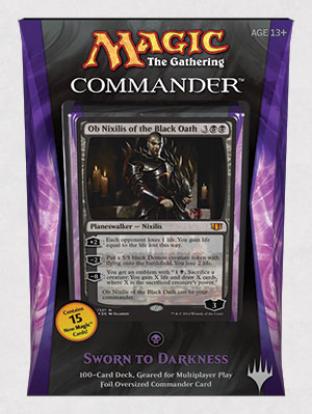Commander 2014 Deck - Sworn to Darkness (Black) Magic the Gathering MTG