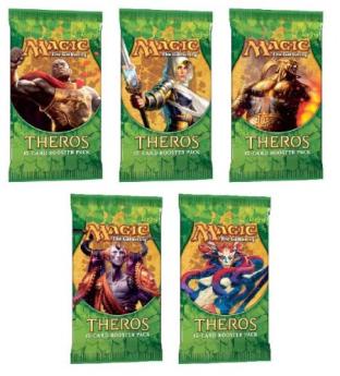 5 Theros Booster Packs - Magic the Gathering