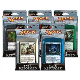 Fate Reforged Set of 5 Intro Packs MTG Magic the Gathering