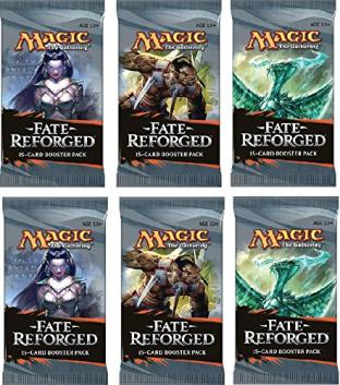 6 (Six) Packs of Magic: the Gathering - MTG: Fate Reforged Booster Pack