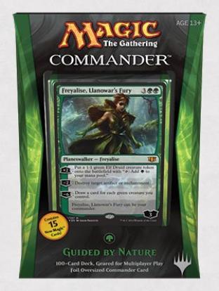 Magic The Gathering Commander 2014 Guided by Nature Deck