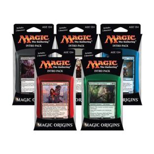 Magic the Gathering Origins Set of 5 Intro Packs