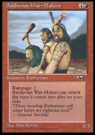 Balduvian War-Makers (1)