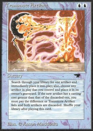 Transmute Artifact