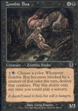 Zombie Boa