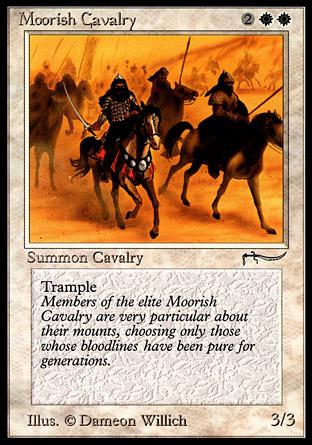 Moorish Cavalry (dark circle)