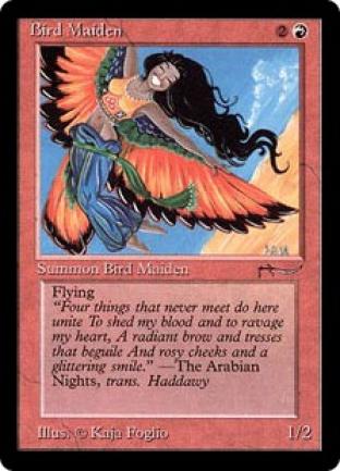 Bird Maiden (dark circle)