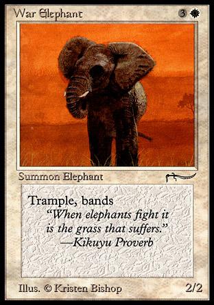 War Elephant (dark circle)