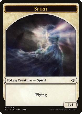 Spirit // Soldier Double-sided Token