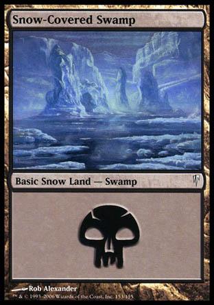 Snow-Covered Swamp