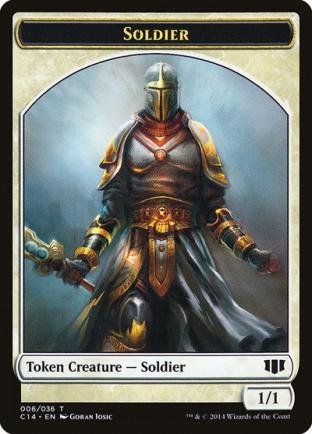 Soldier / Spirit Double-sided Token