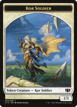 Kor Soldier / Pegasus Double-sided Token
