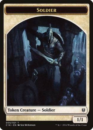 Soldier / Squid Double-sided Token