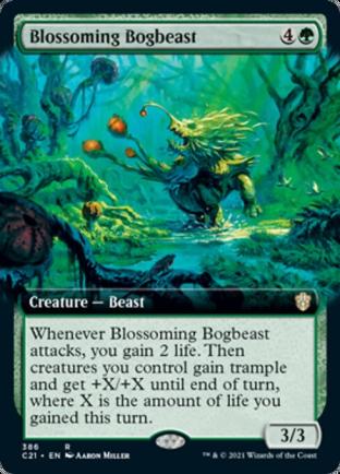 Blossoming Bogbeast (Extended Art)