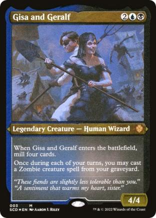 Gisa and Geralf (Foil Etched)