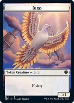 Bird / Spirit Double-sided Token