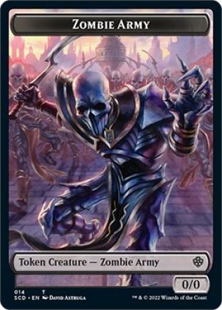 Zombie Army Double-sided Token