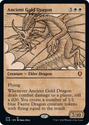Ancient Gold Dragon (Showcase)