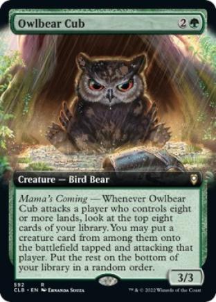 Owlbear Cub (Extended Art)