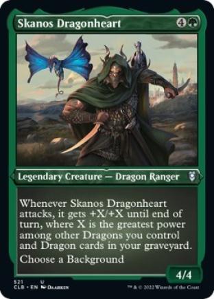 Skanos Dragonheart (Etched Foil)