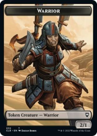 Warrior / Inkling Double-sided Token