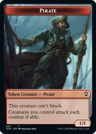Pirate / Goblin Double-sided Token