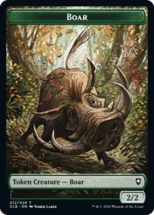 Boar / Ogre Double-sided Token