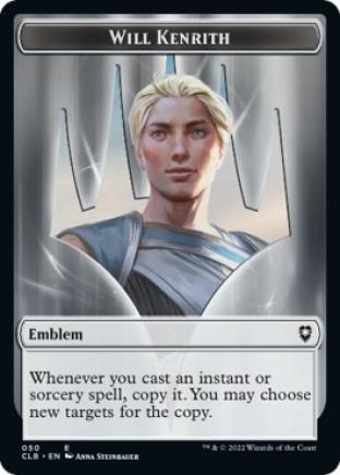 Emblem - Will Kenrith / Copy Double-sided Token