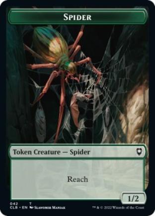 Spider / Insect Double-sided Token