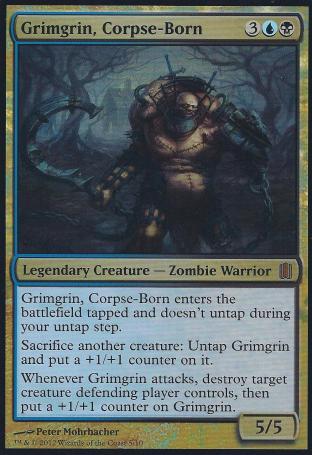 Grimgrin Corpse-Born (Oversized Foil Card)