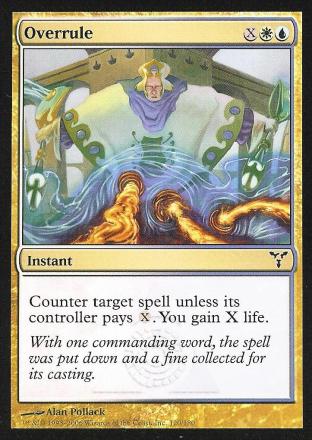 Overrule